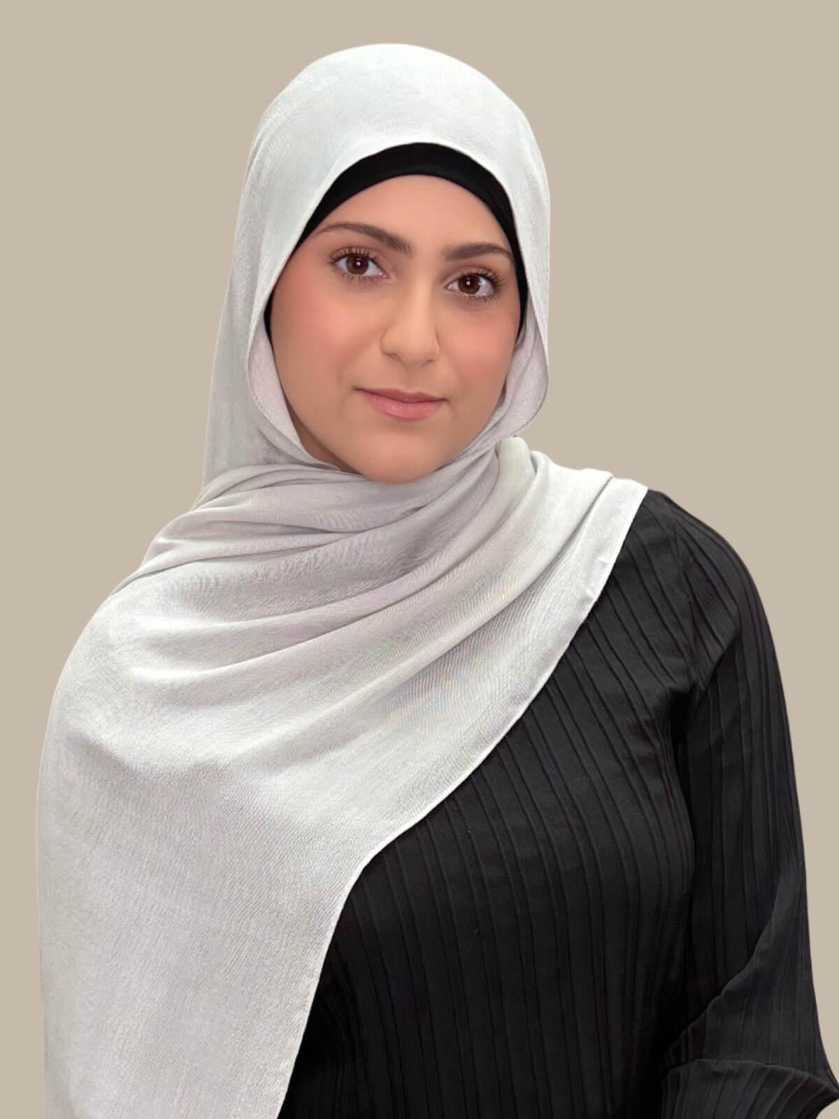 Modish Girl Cotton Modal Hijab-Pearl River