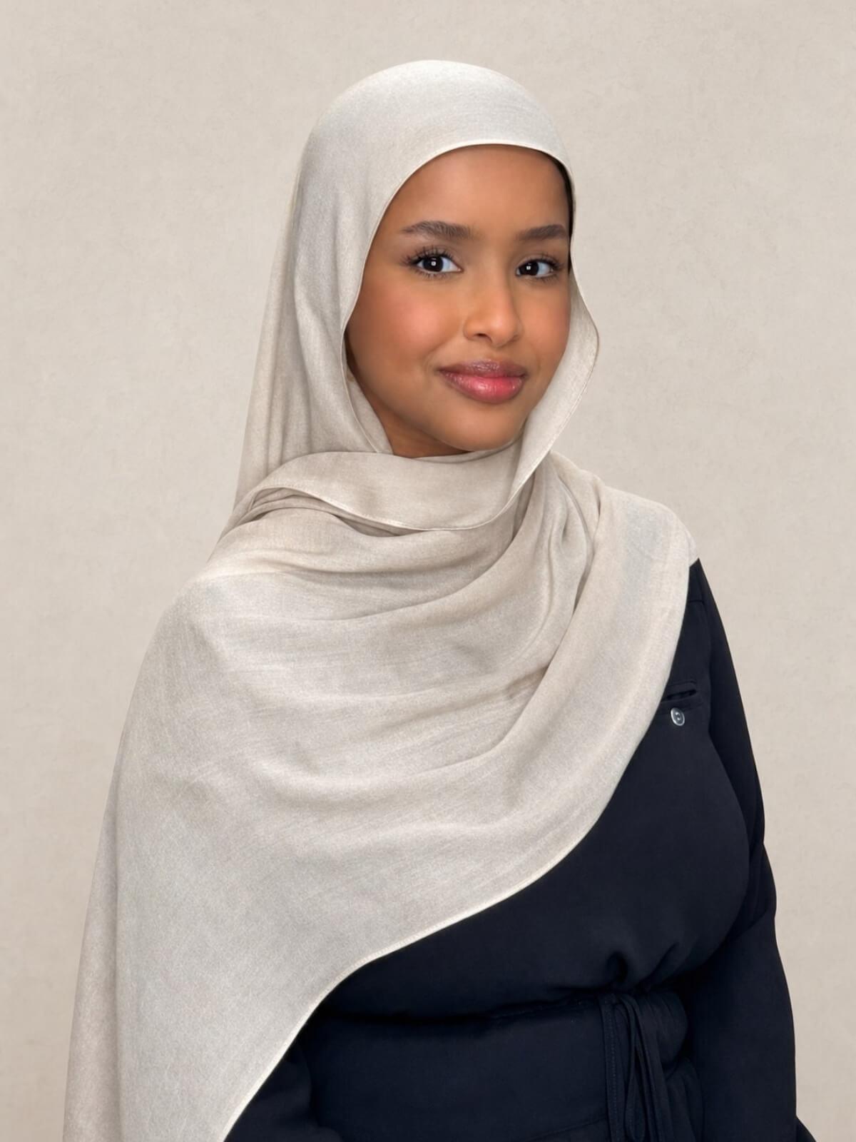 Cotton Modal Hijab-Sand