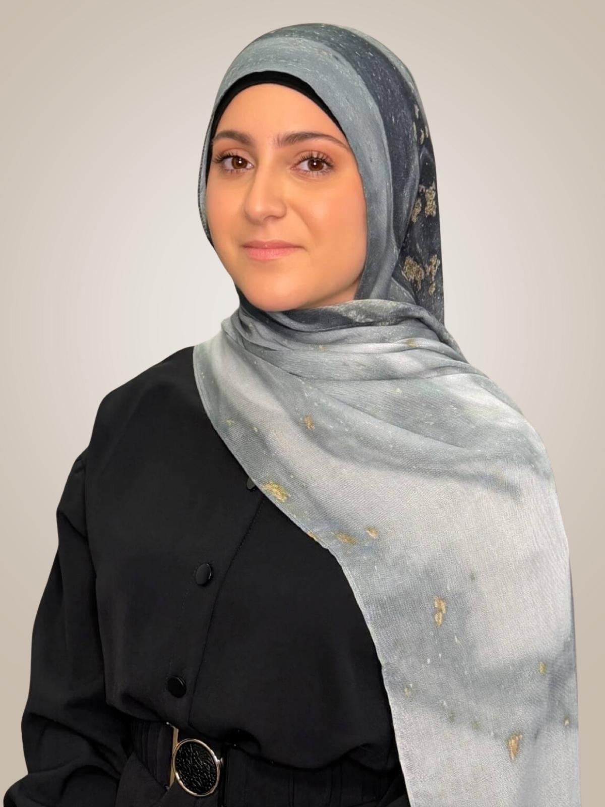 Modish Girl Print Modal Hijab-London Fog
