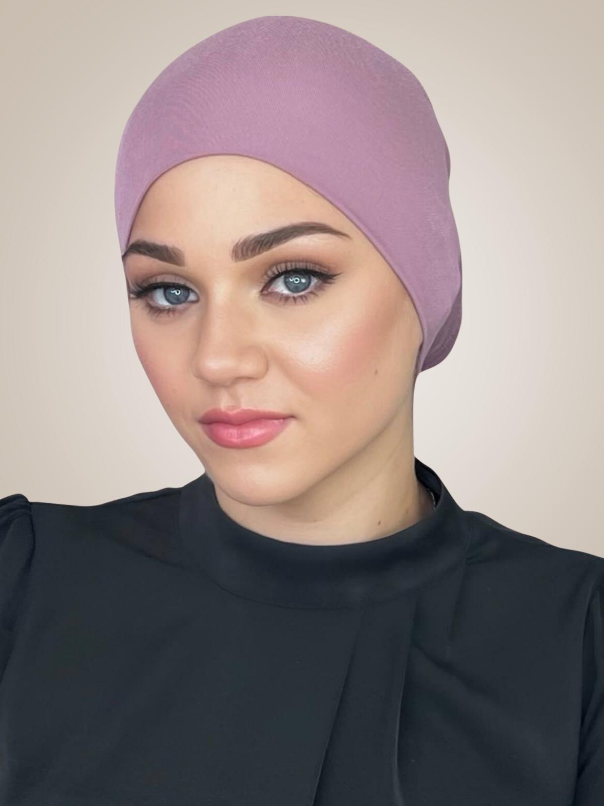 Premium Jersey Underscarf-Khaki Rose