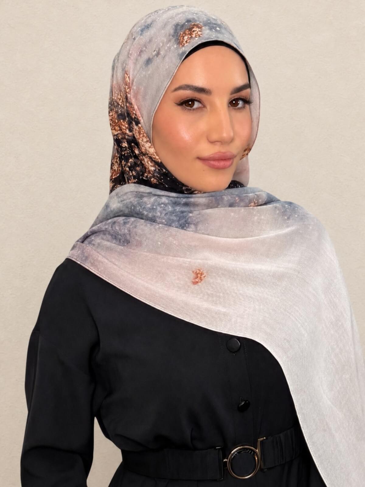 Print Modal Hijab-Granada Sand