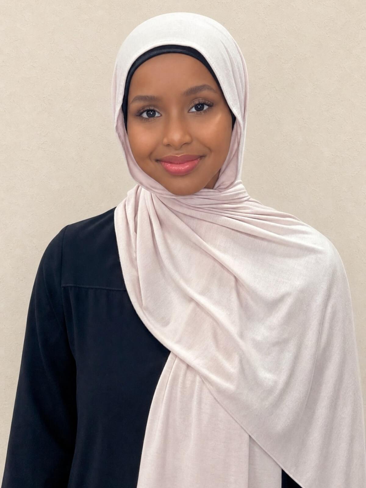 Classic Jersey Hijab-Almond