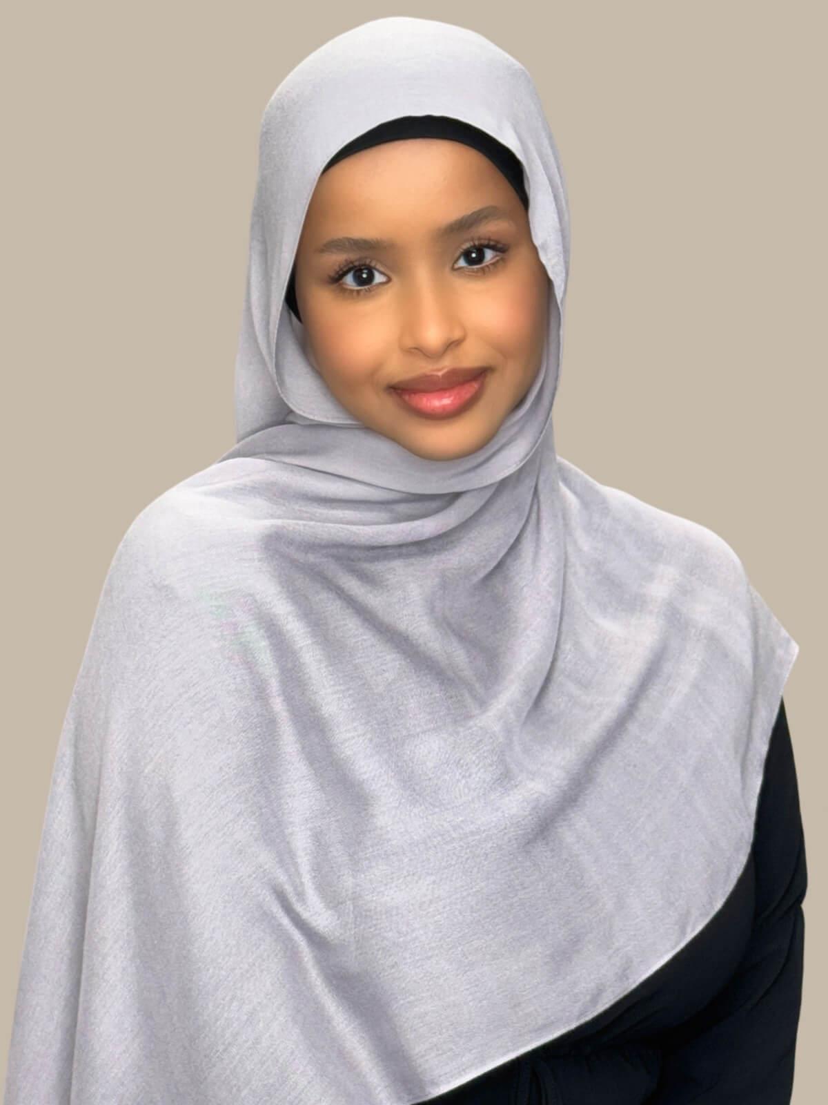 Cotton Modal Hijab-Thunder