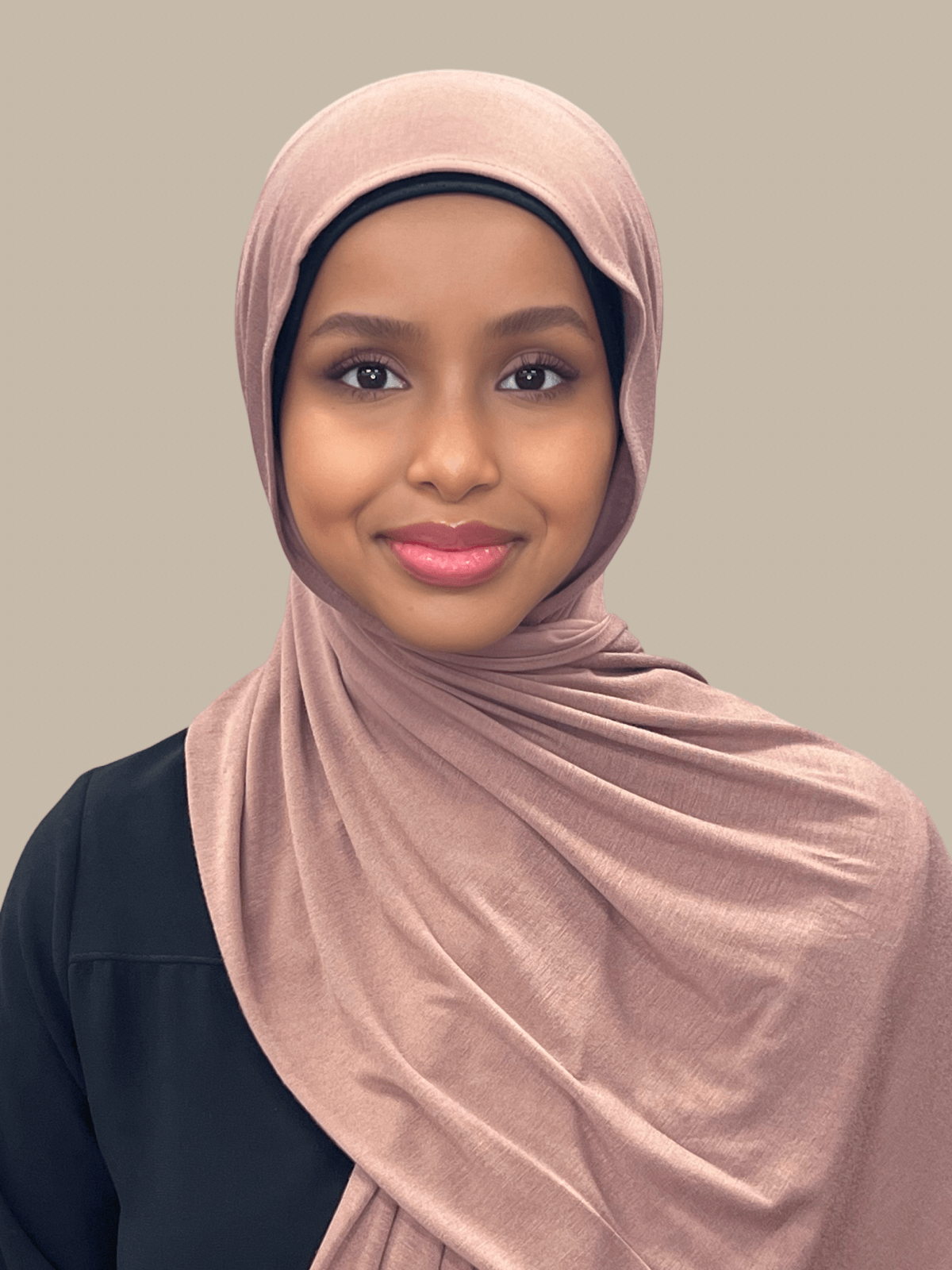 Classic Jersey hijab-Brunette