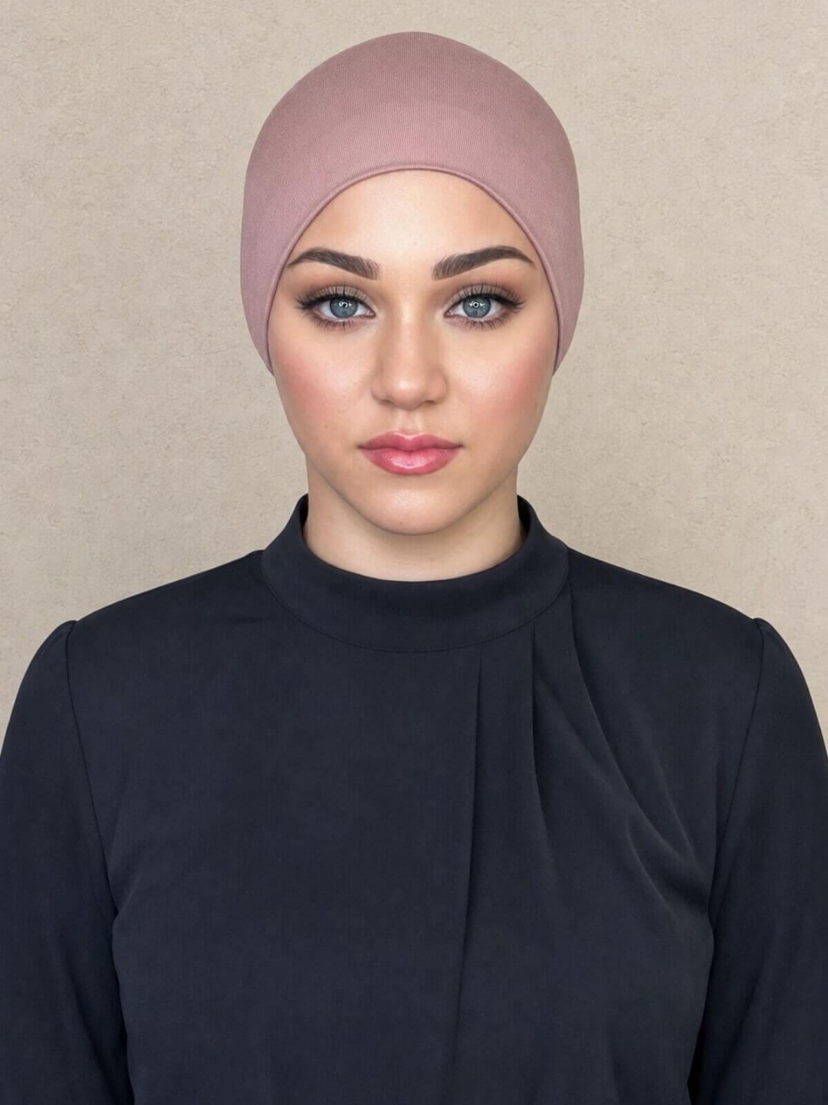 Premium Jersey Under scarf-Dusty Rose