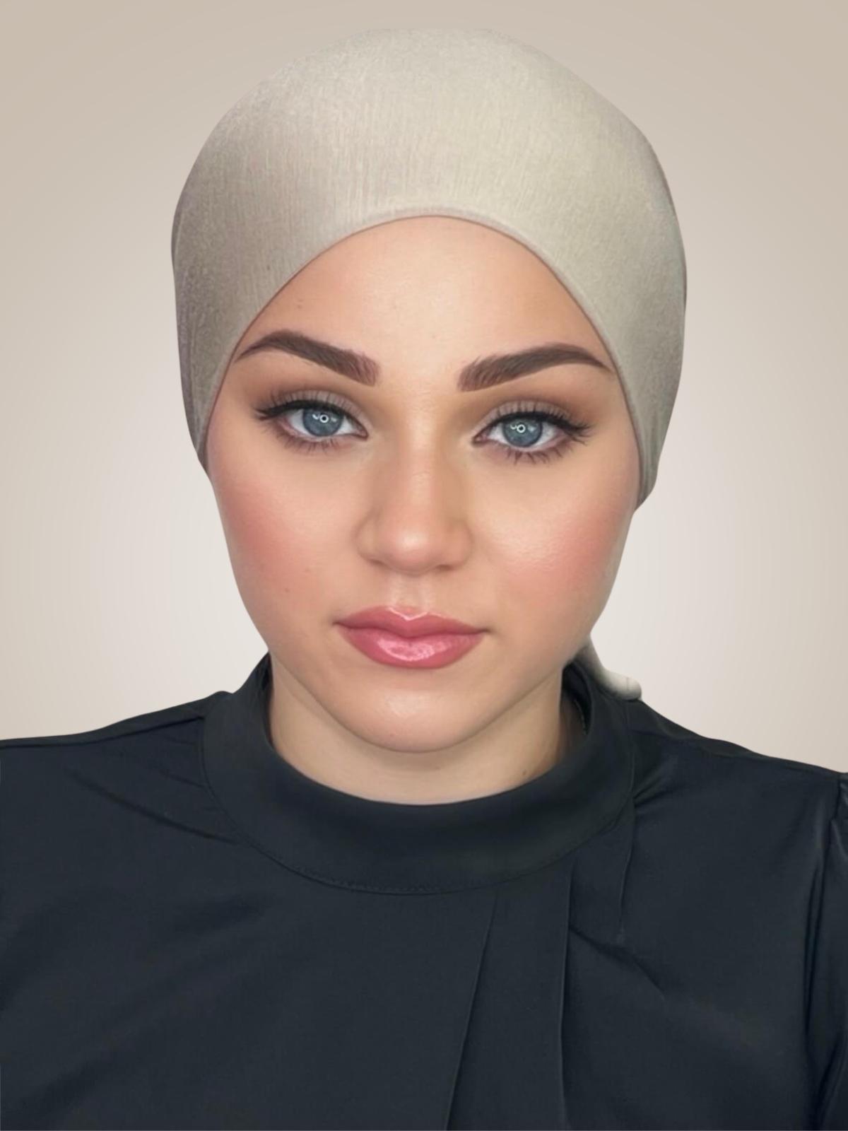 Tie Back UnderScarf-Vanilla