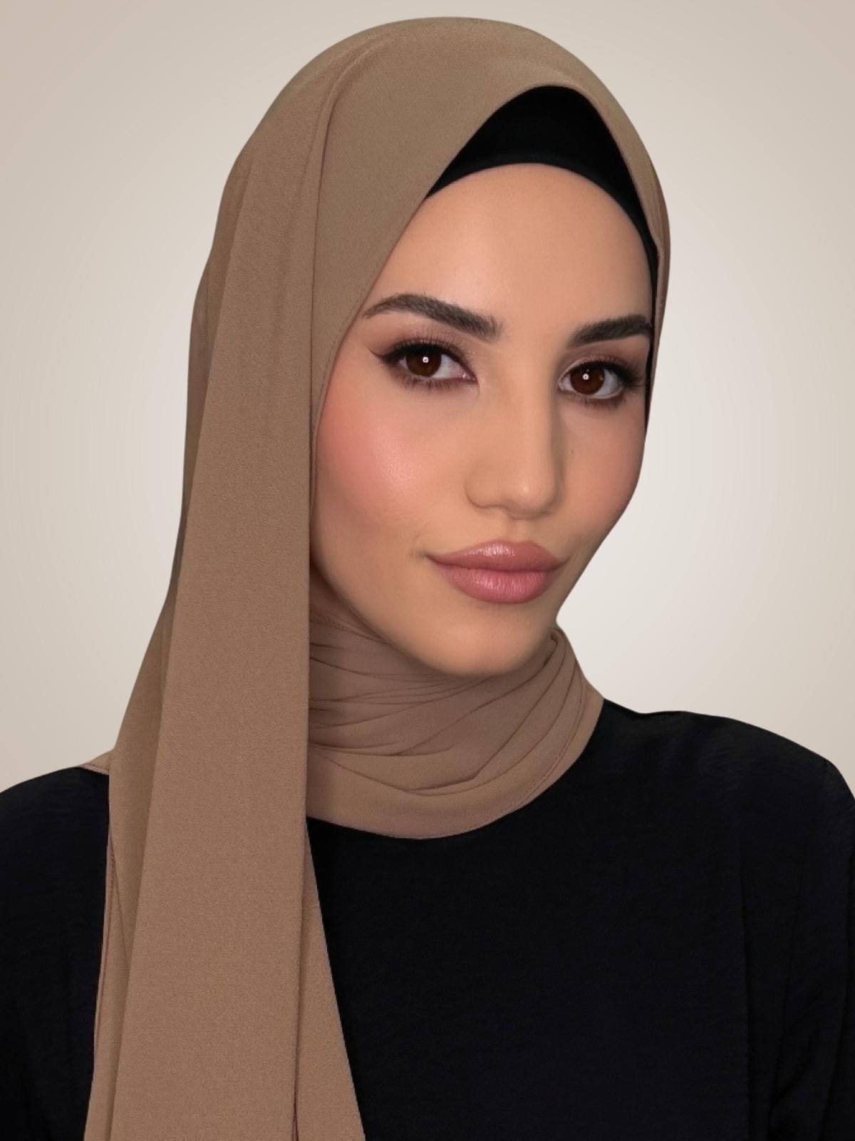 Classic Chiffon Hijab-Ashwood