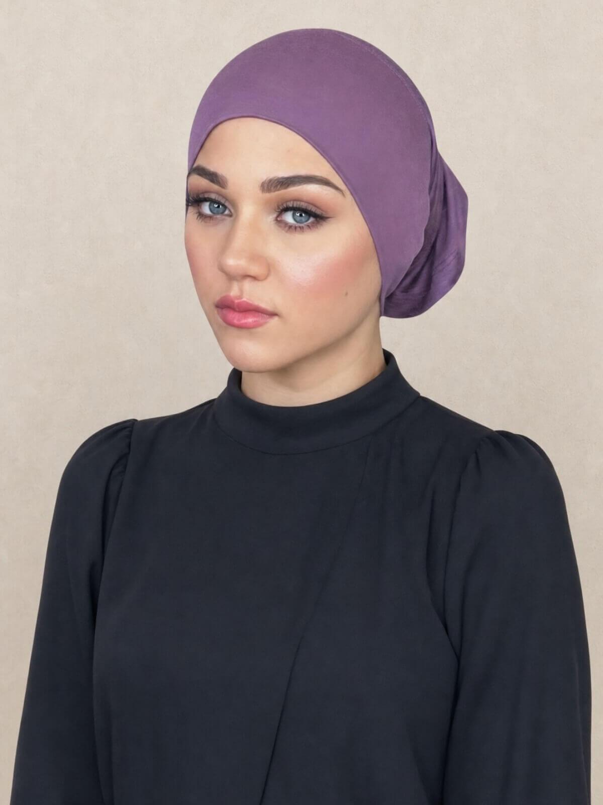 Premium Jersey UnderScarf-Mauve Taupe