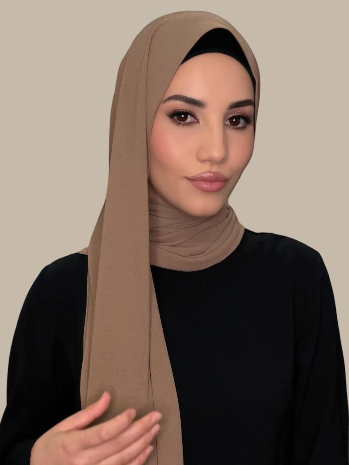 Classic Chiffon Hijab-Ashwood