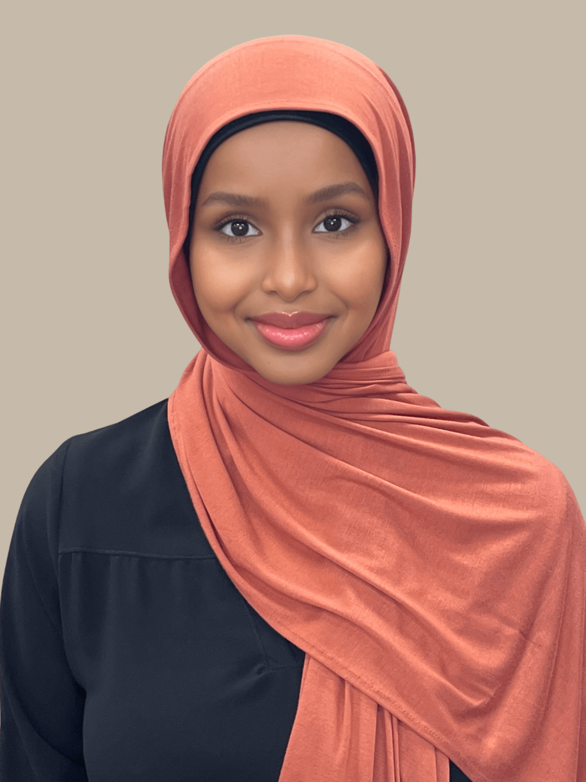 Classic Jersey hijab-Rust