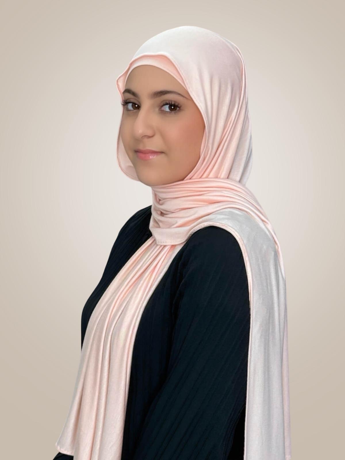Modish Girl Premium Jersey Hijab-Pearl