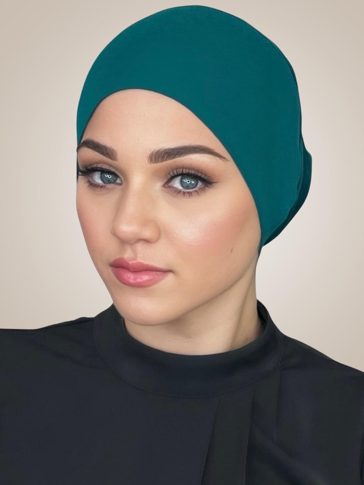 Premium Jersey Underscarf-Pine Green