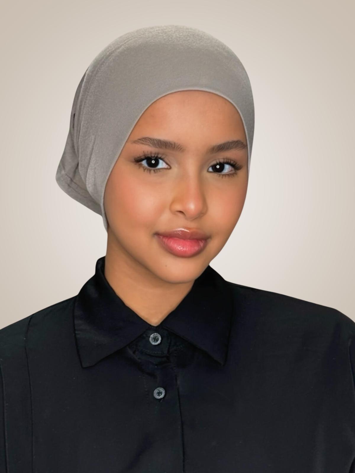 Premium Cotton Underscarf-Truffle