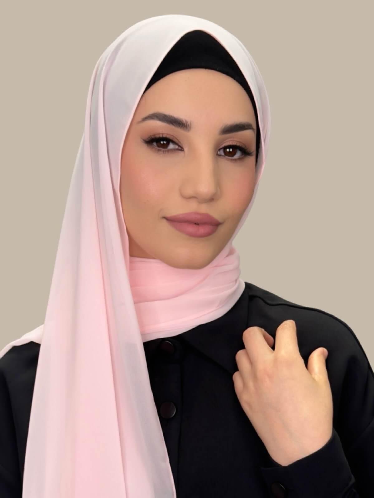 Luxury Chiffon Hijab-Petal