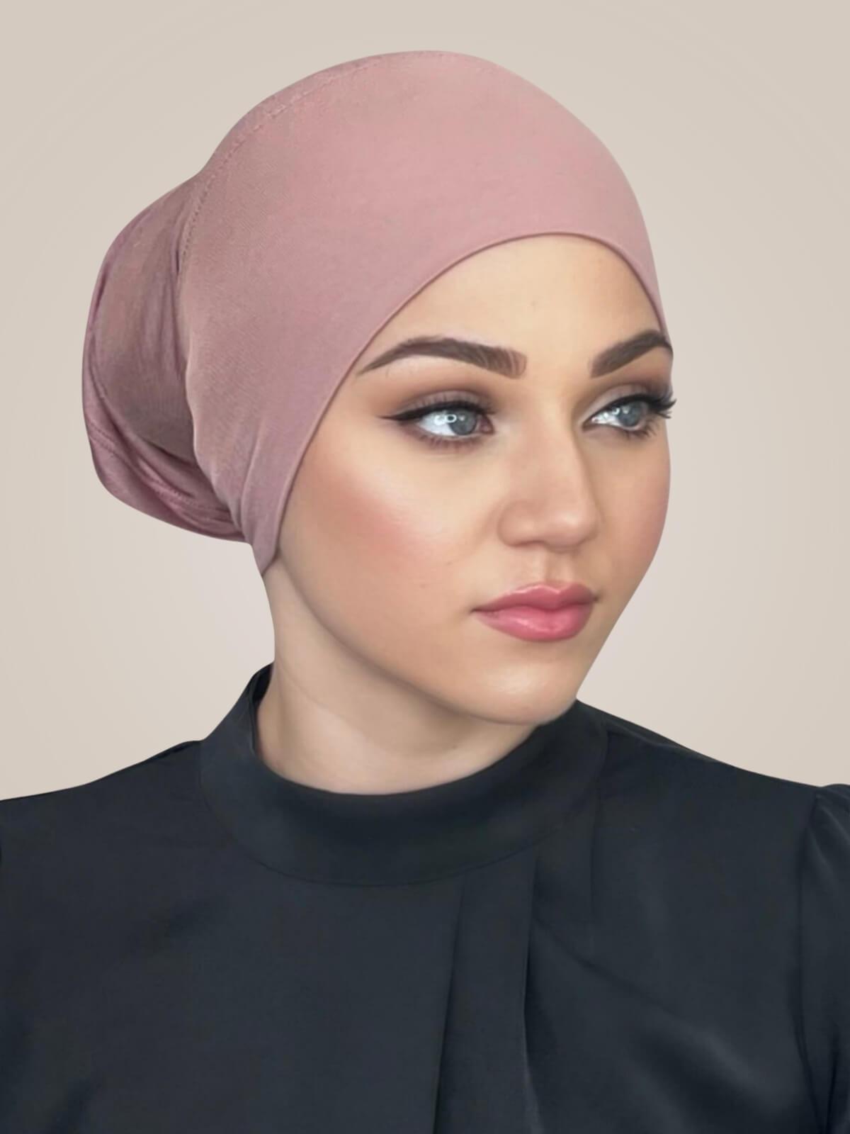 Premium Jersey Under scarf-Dusty Rose