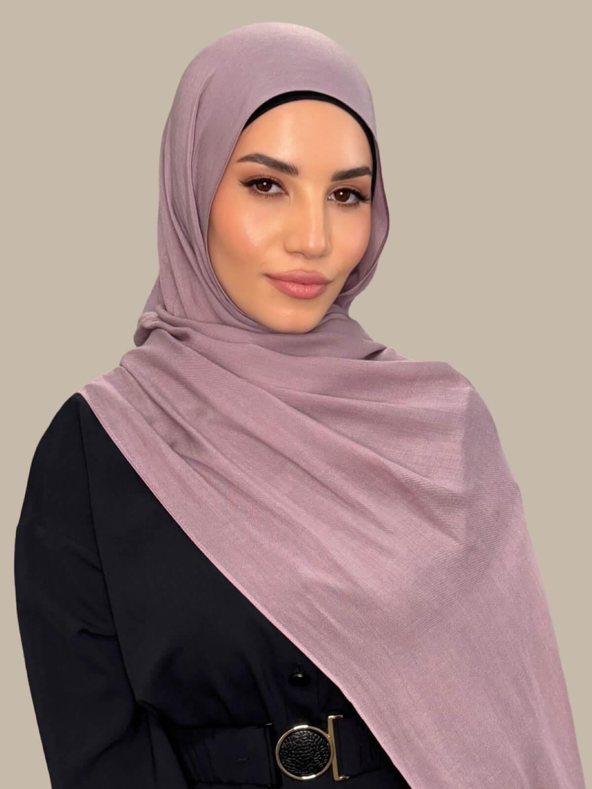 Cotton Modal Hijab-Moonstone