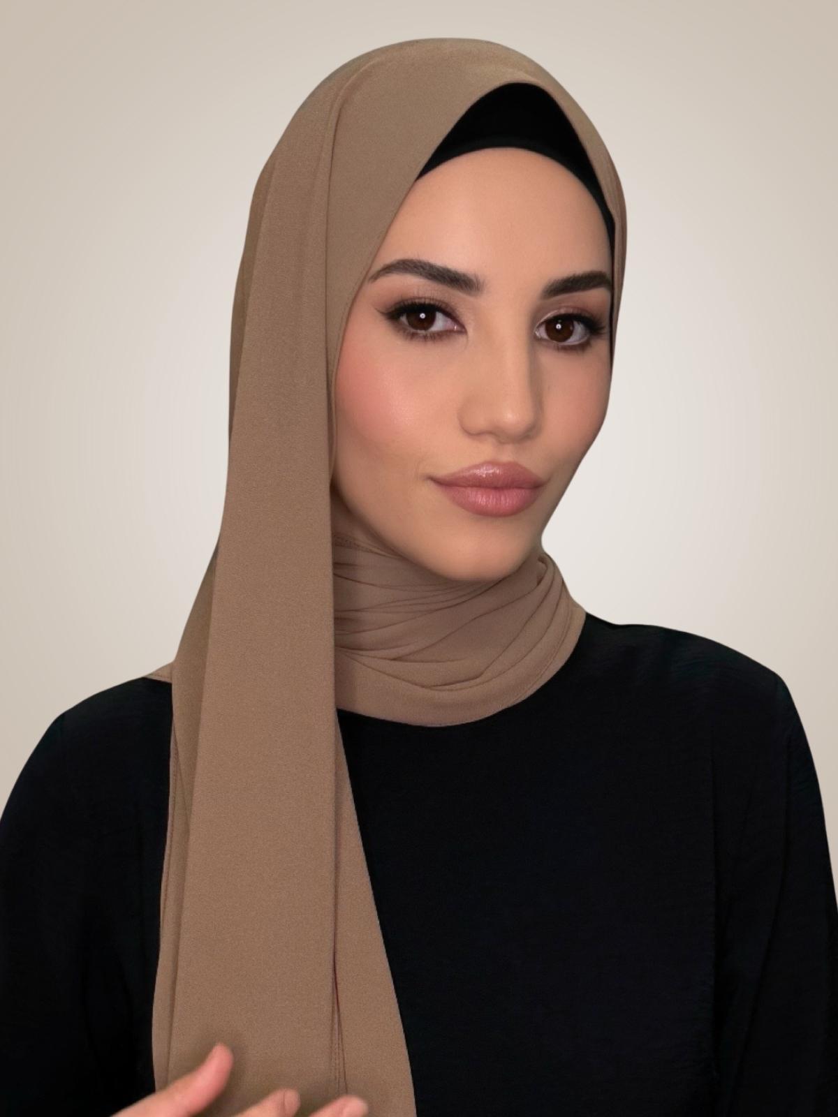 Classic Chiffon Hijab-Ashwood