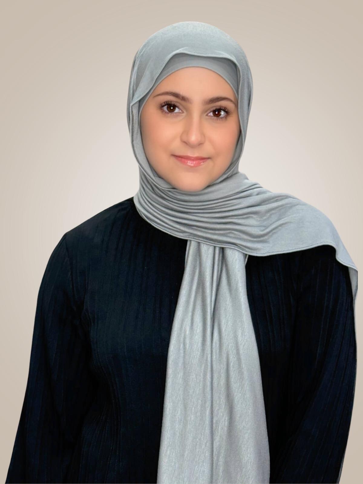Modish Girl Premium Jersey Hijab-Chic Grey