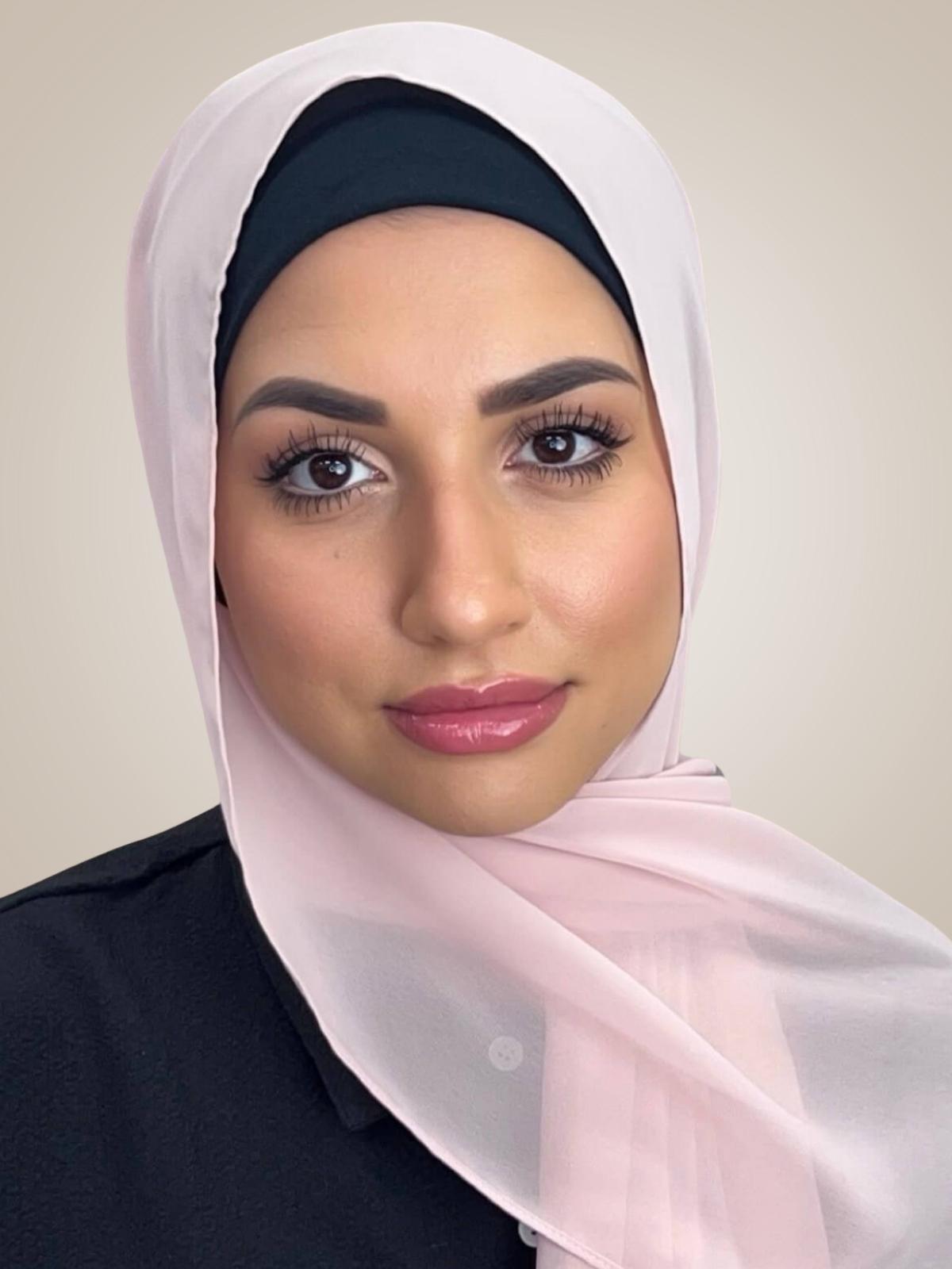 Luxury Chiffon Hijab-Pearl