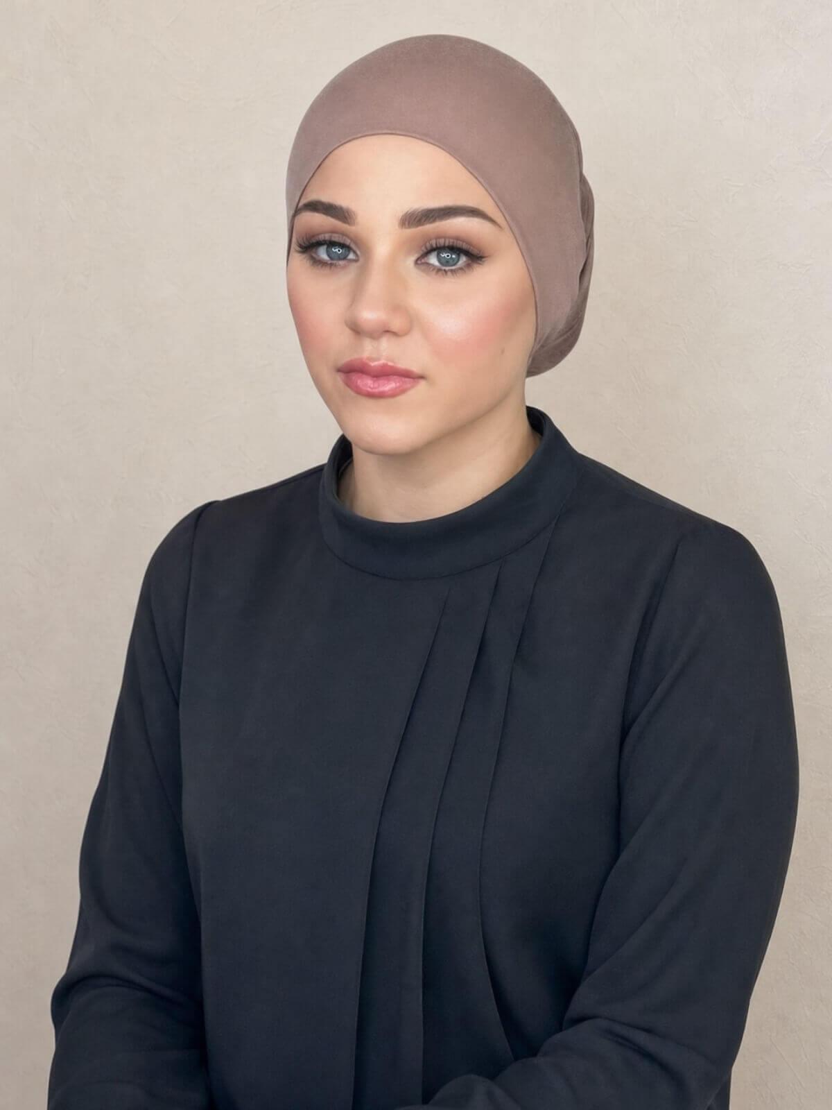 Premium Jersey UnderScarf-Pale Taupe