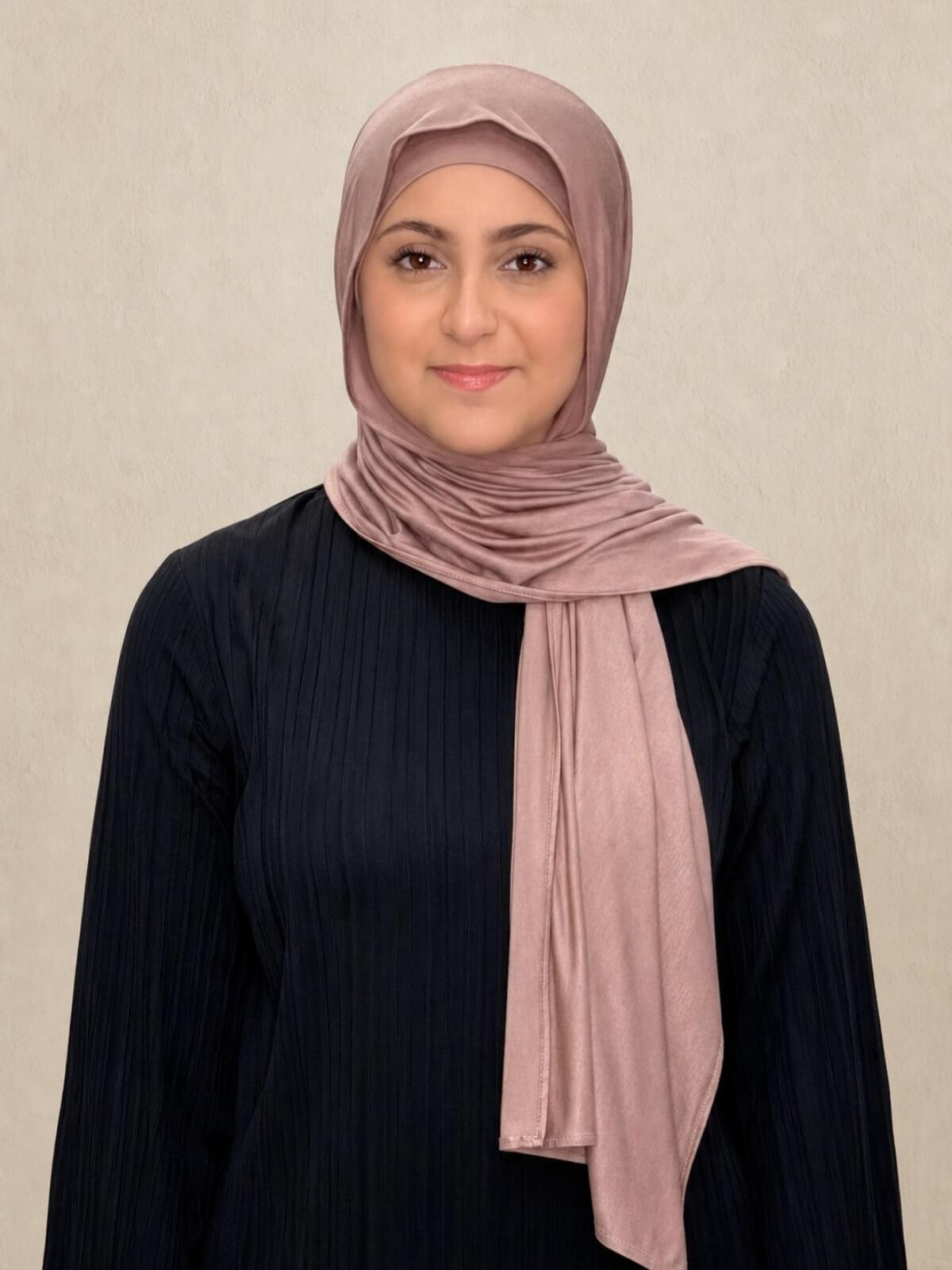 Modish Girl Premium Jersey hijab-Pale Taupe