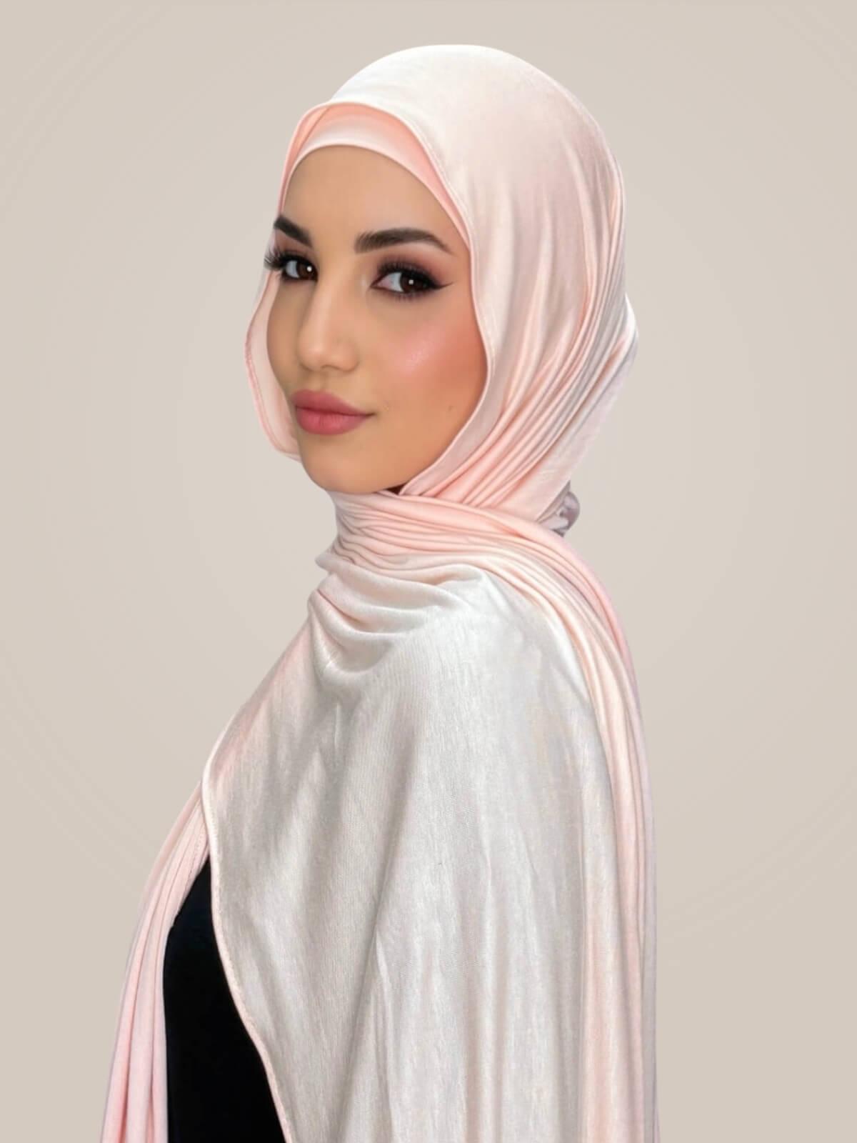 Premium Jersey Hijab-Pearl