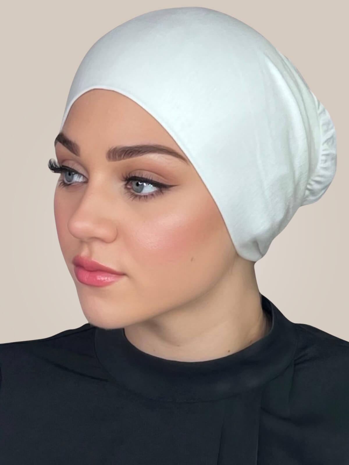 Tie Back UnderScarf-Off White