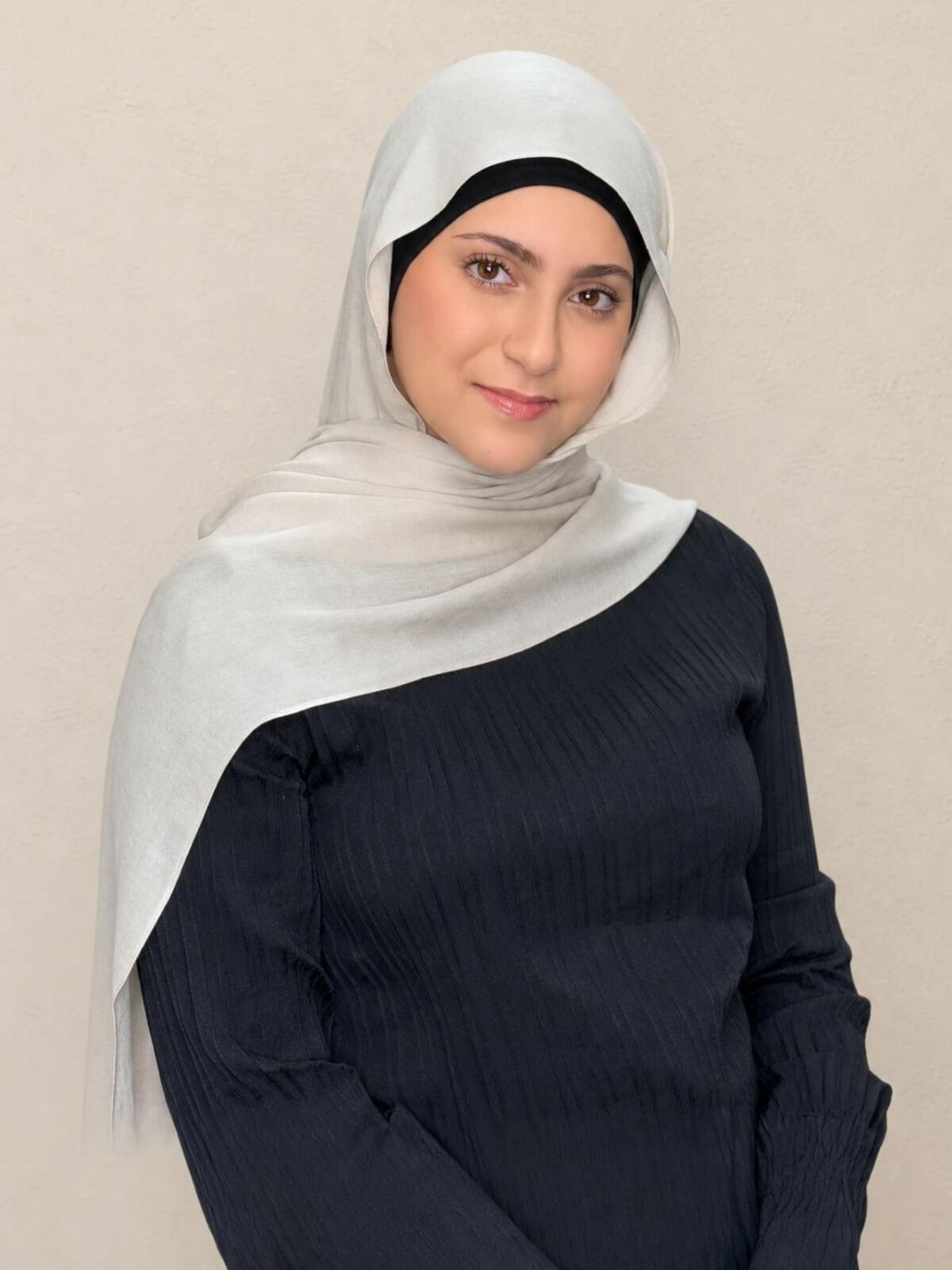 Modish Girl Cotton Modal Hijab-Sand