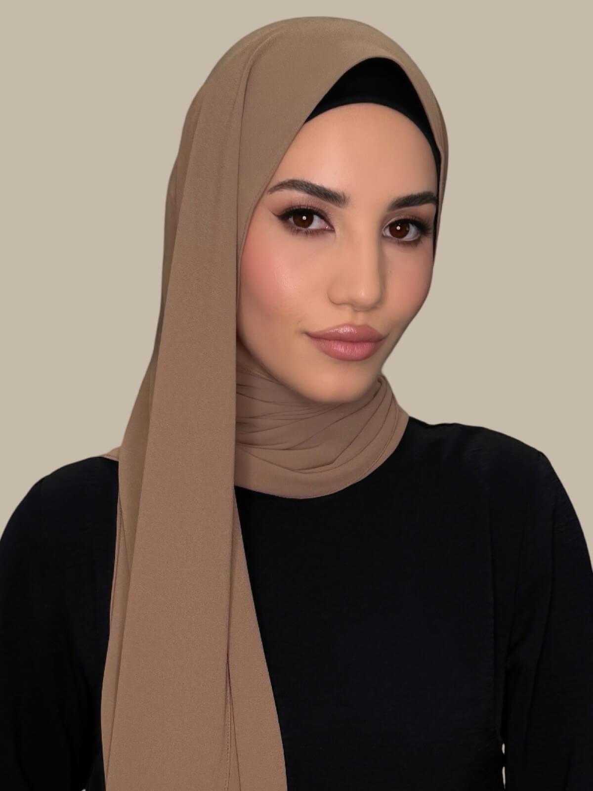 Classic Chiffon Hijab-Ashwood