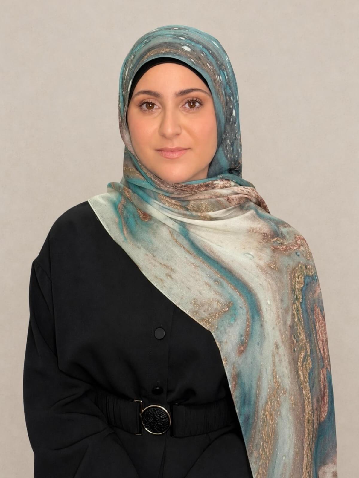 Modish Girl Print Modal Hijab-Laguna Shore