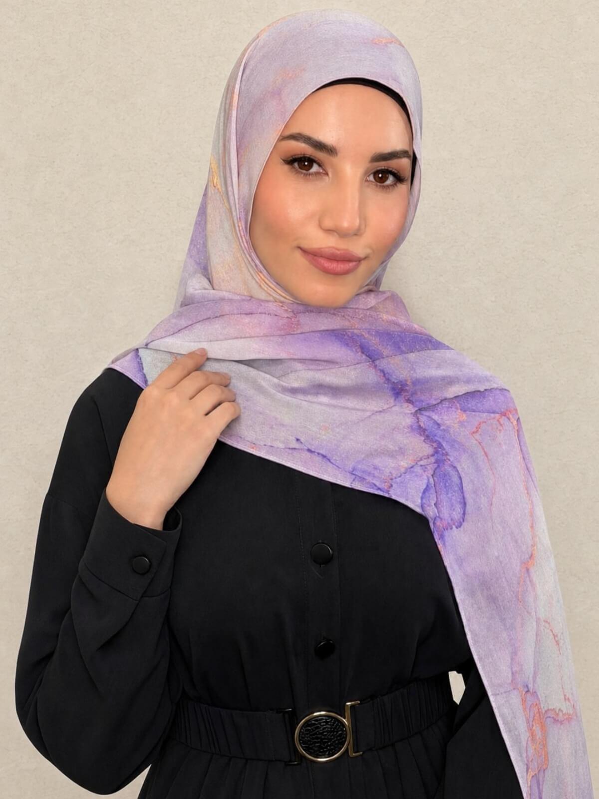 Print Modal Hijab-Lavanta Bay