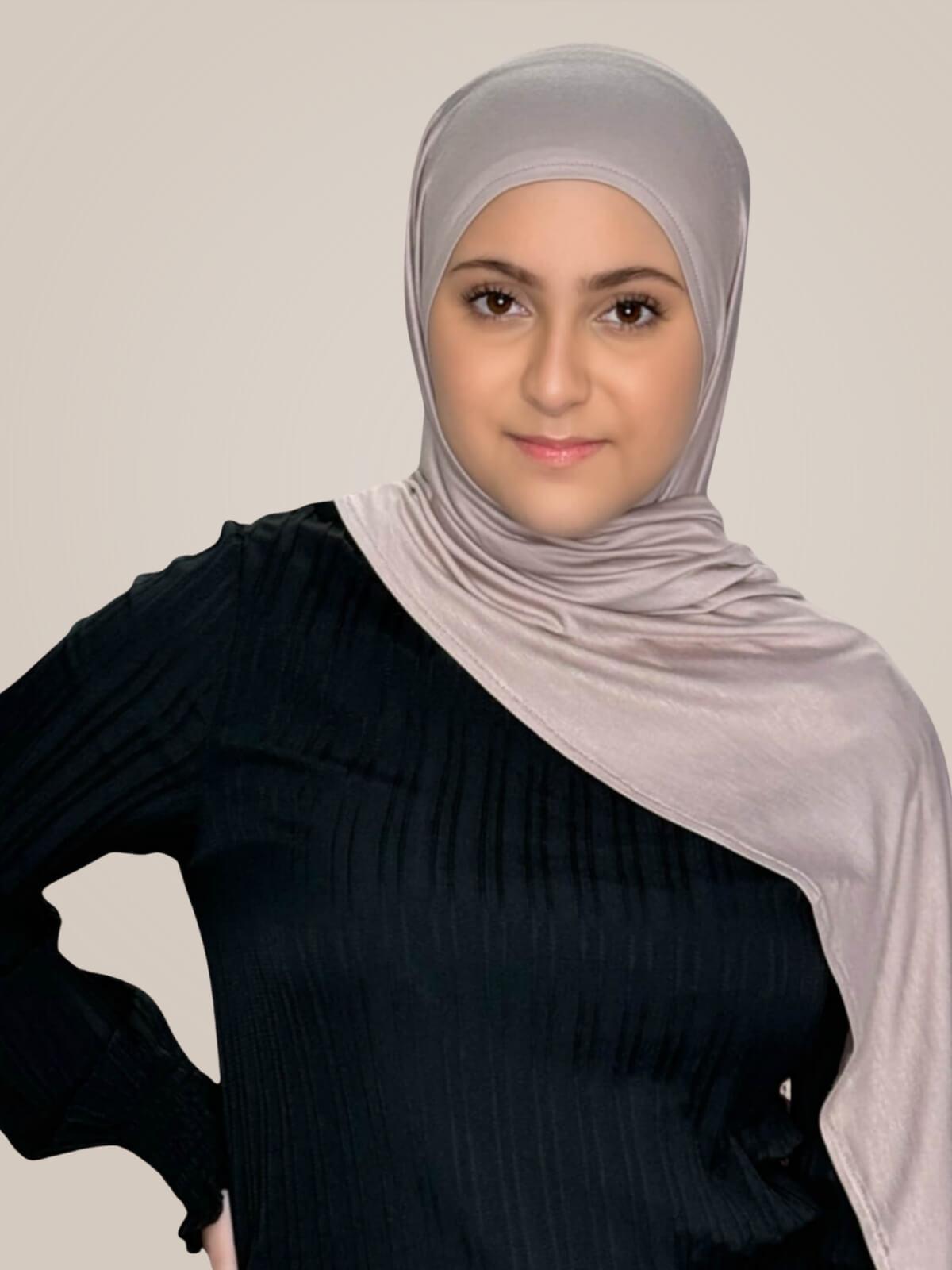 Modish Girl Pre-Sewn Jersey Hijab-Sphinx