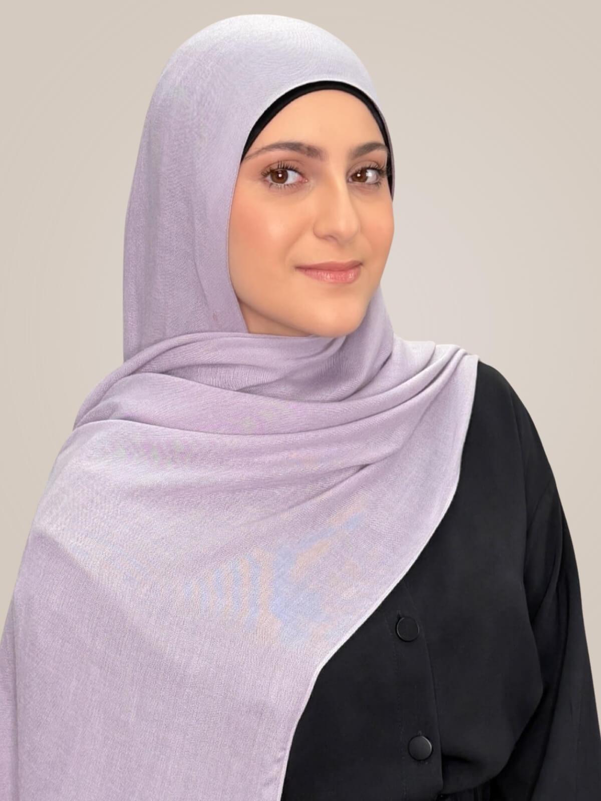 Modish Girl Cotton Modal Hijab-Thunder