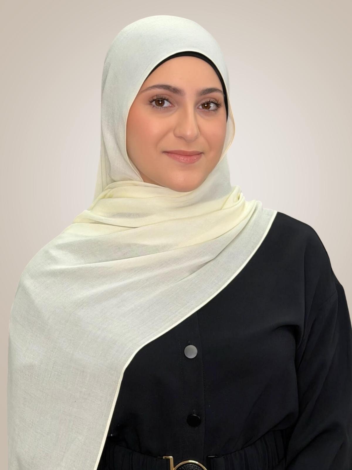 Modish Girl Cotton Modal Hijab-Lace