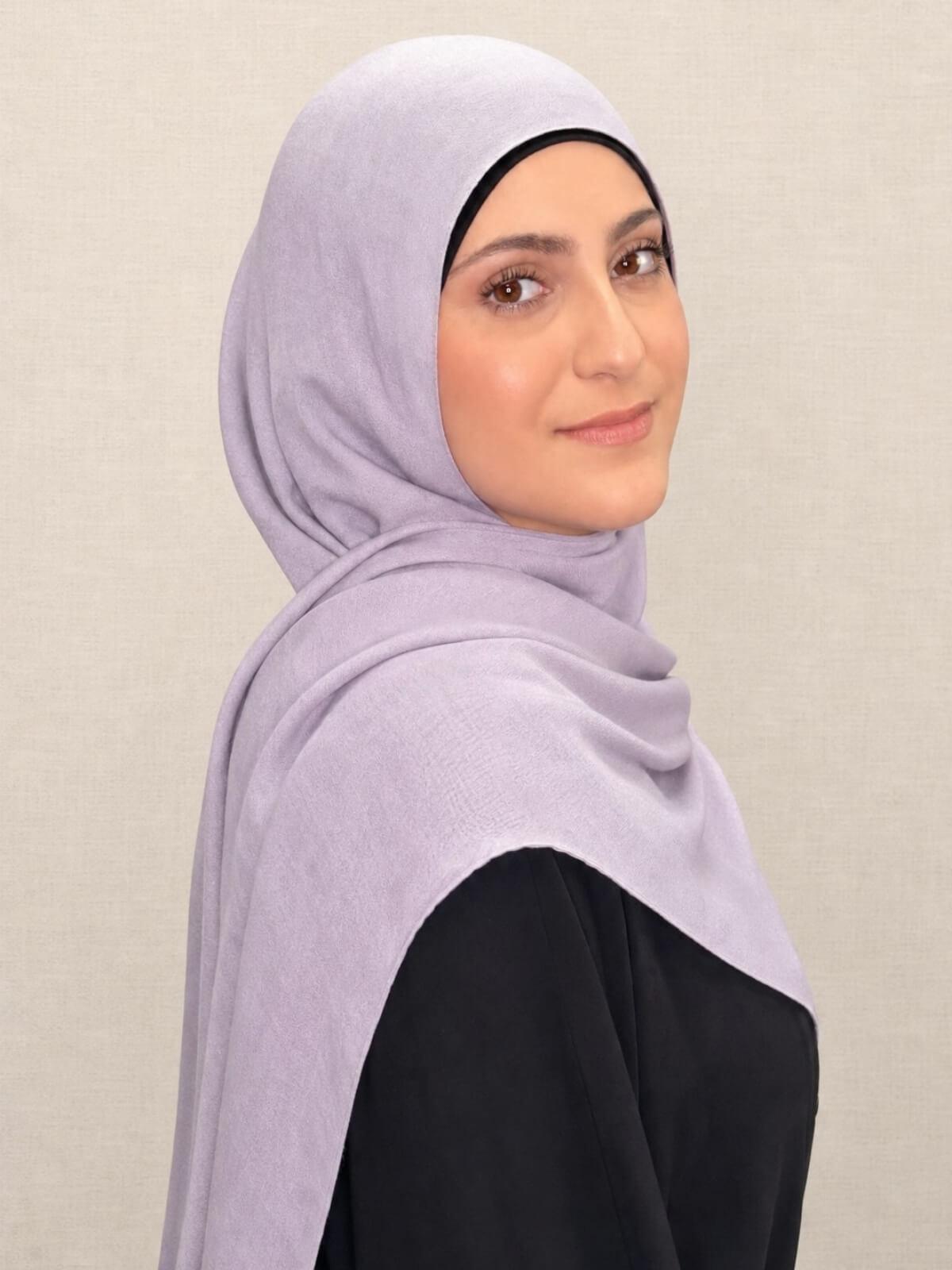 Modish Girl Cotton Modal Hijab-Thunder