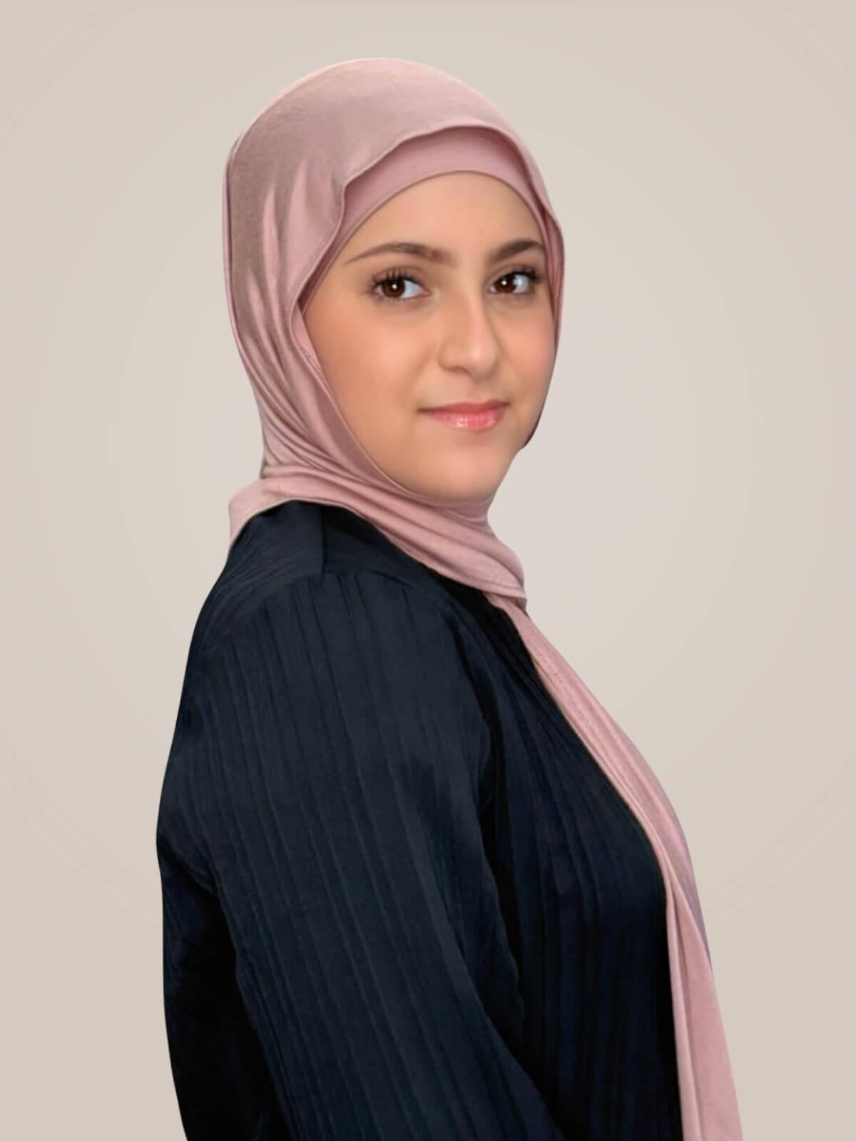 Modish Girl Premium Jersey Hijab-Dusty Rose