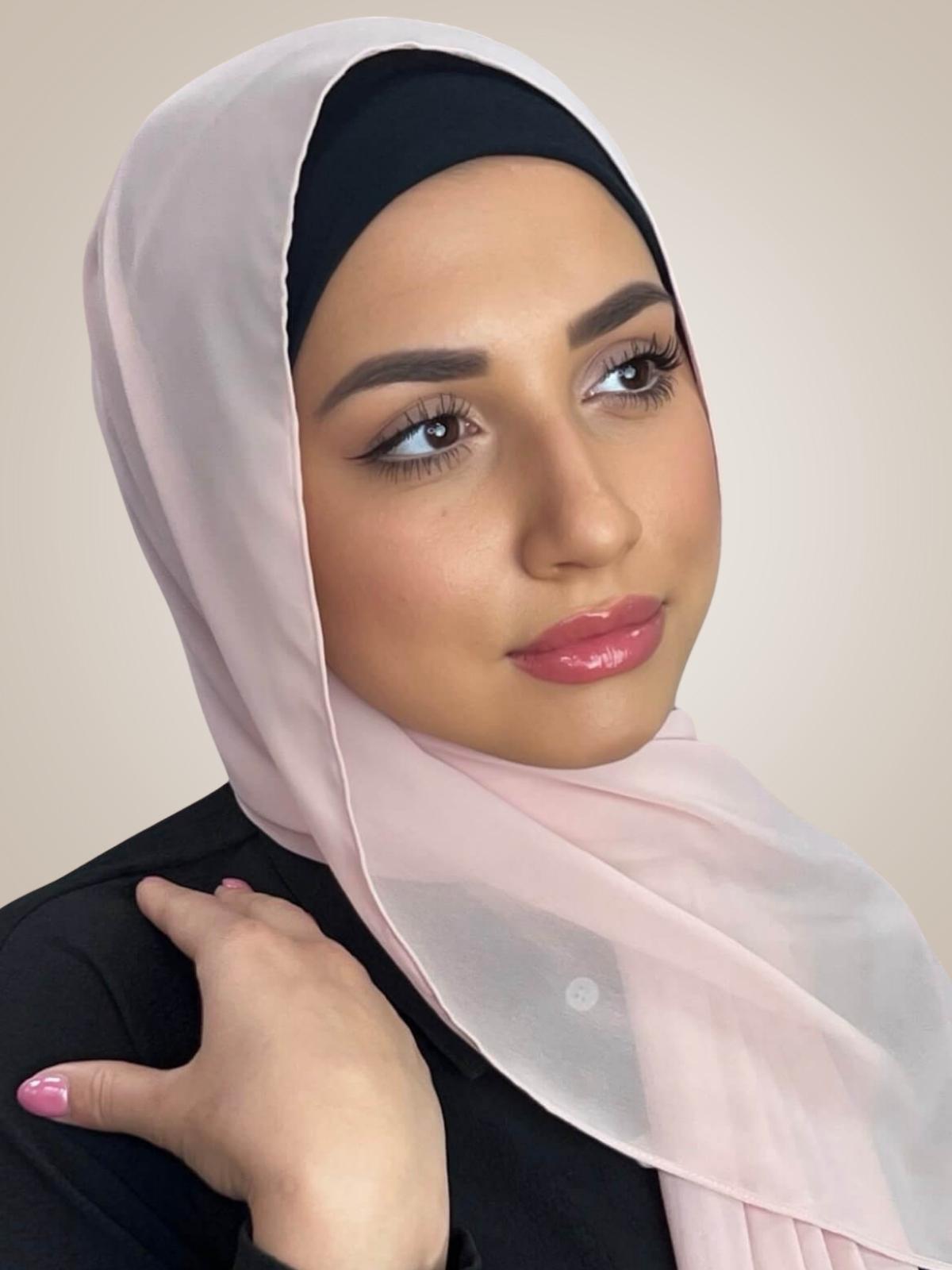 Luxury Chiffon Hijab-Pearl