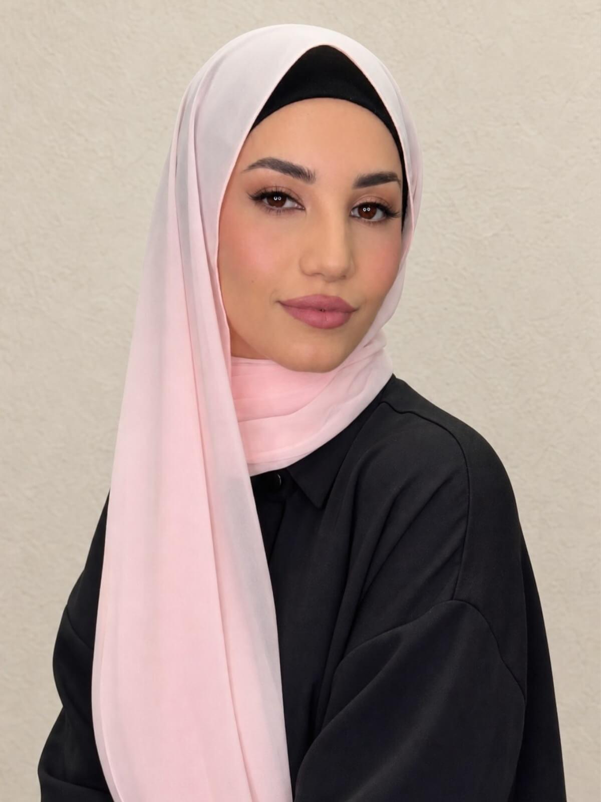 Luxury Chiffon Hijab-Petal