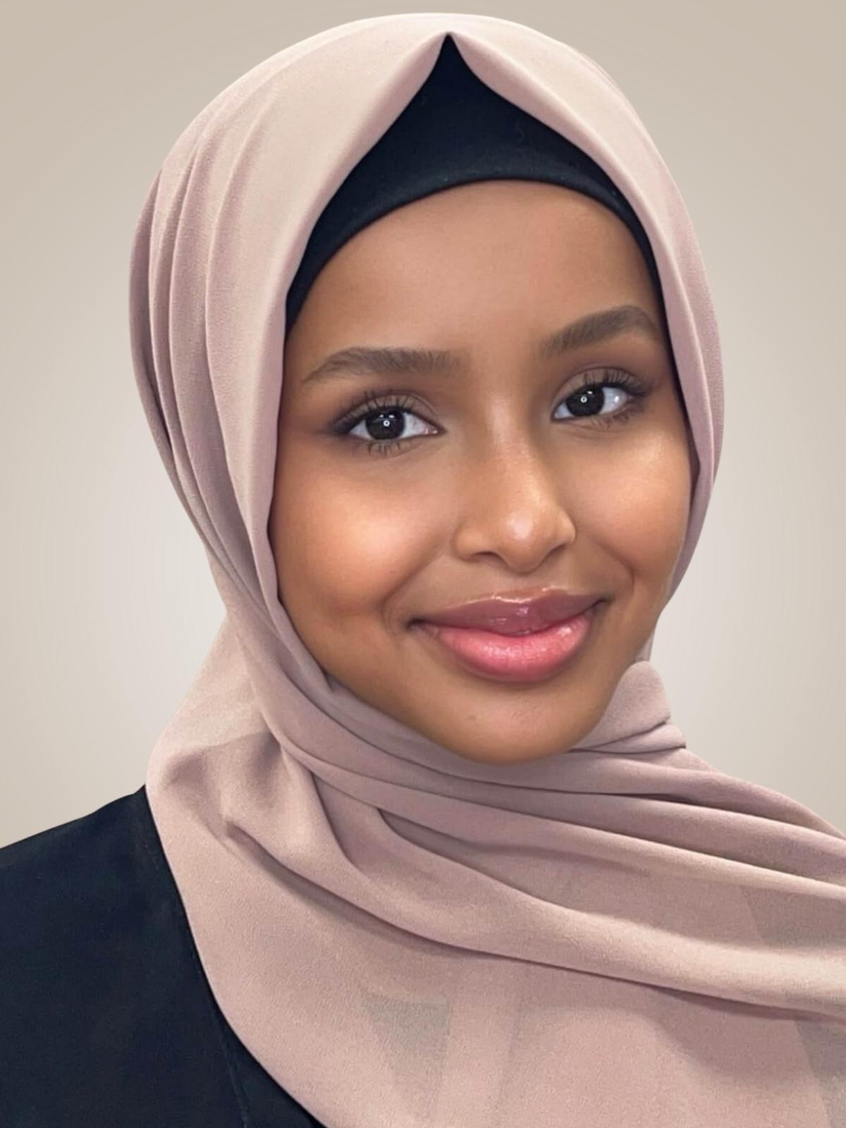 Classic Chiffon Hijab-Cedar