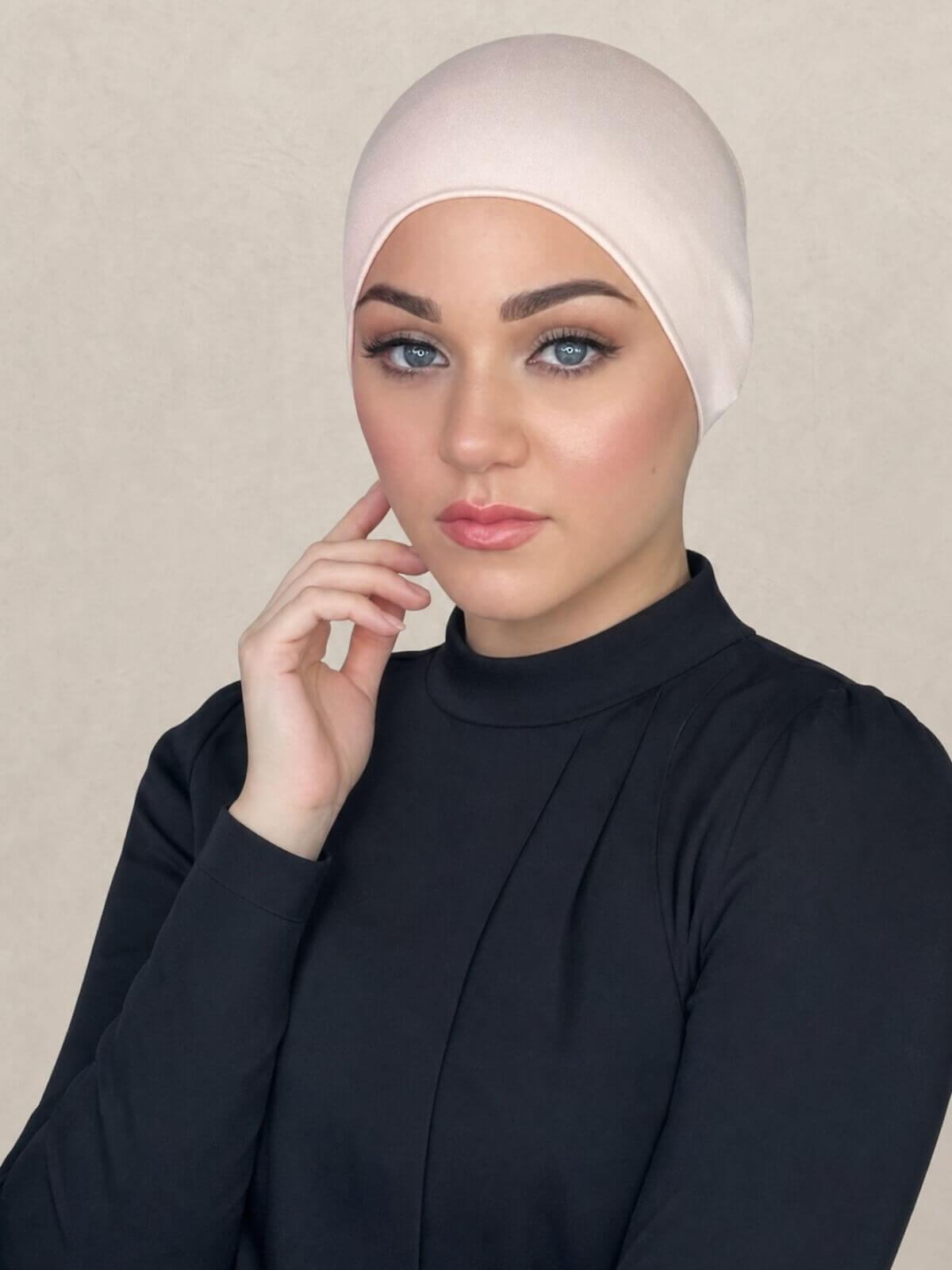 Premium Jersey Under Scarf-Pearl