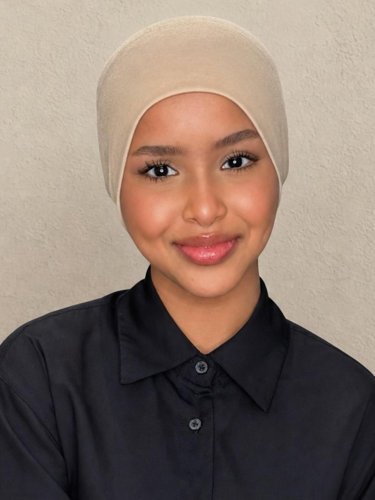Premium Cotton Underscarf-Desert