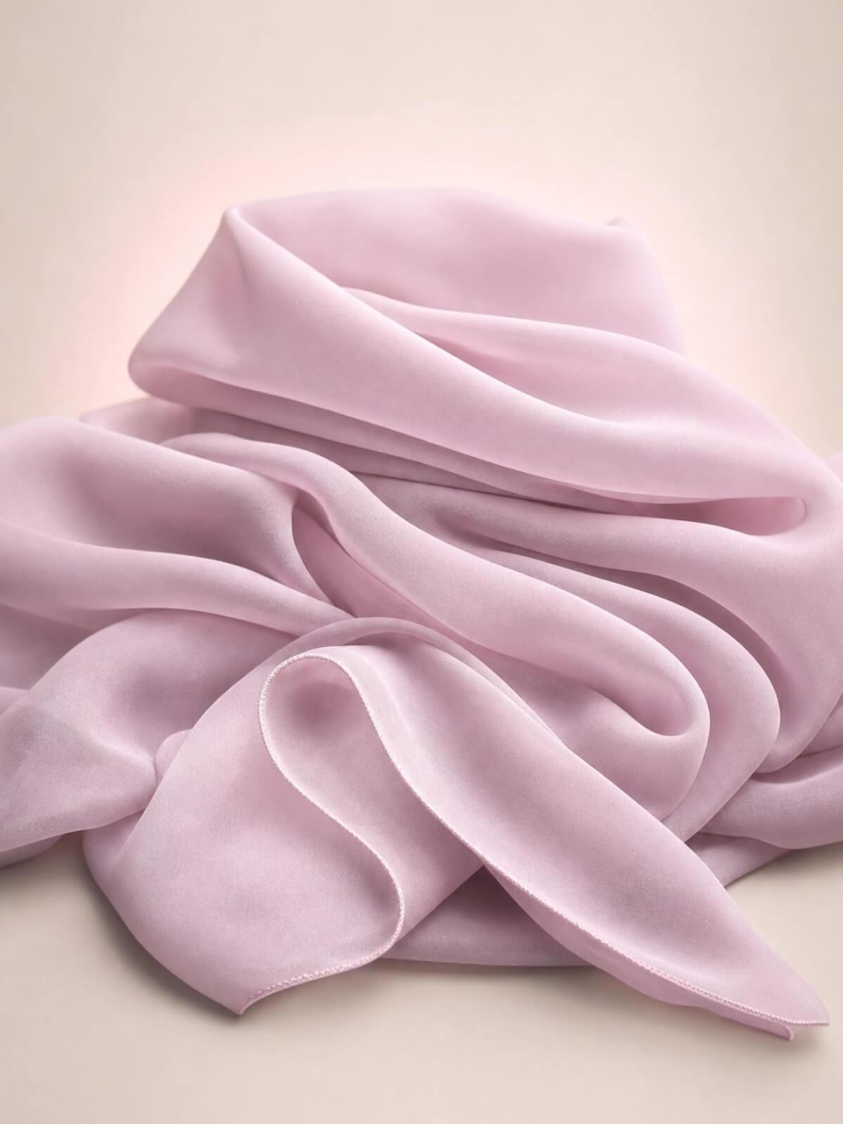 Luxury Chiffon Hijab-Barely Pink