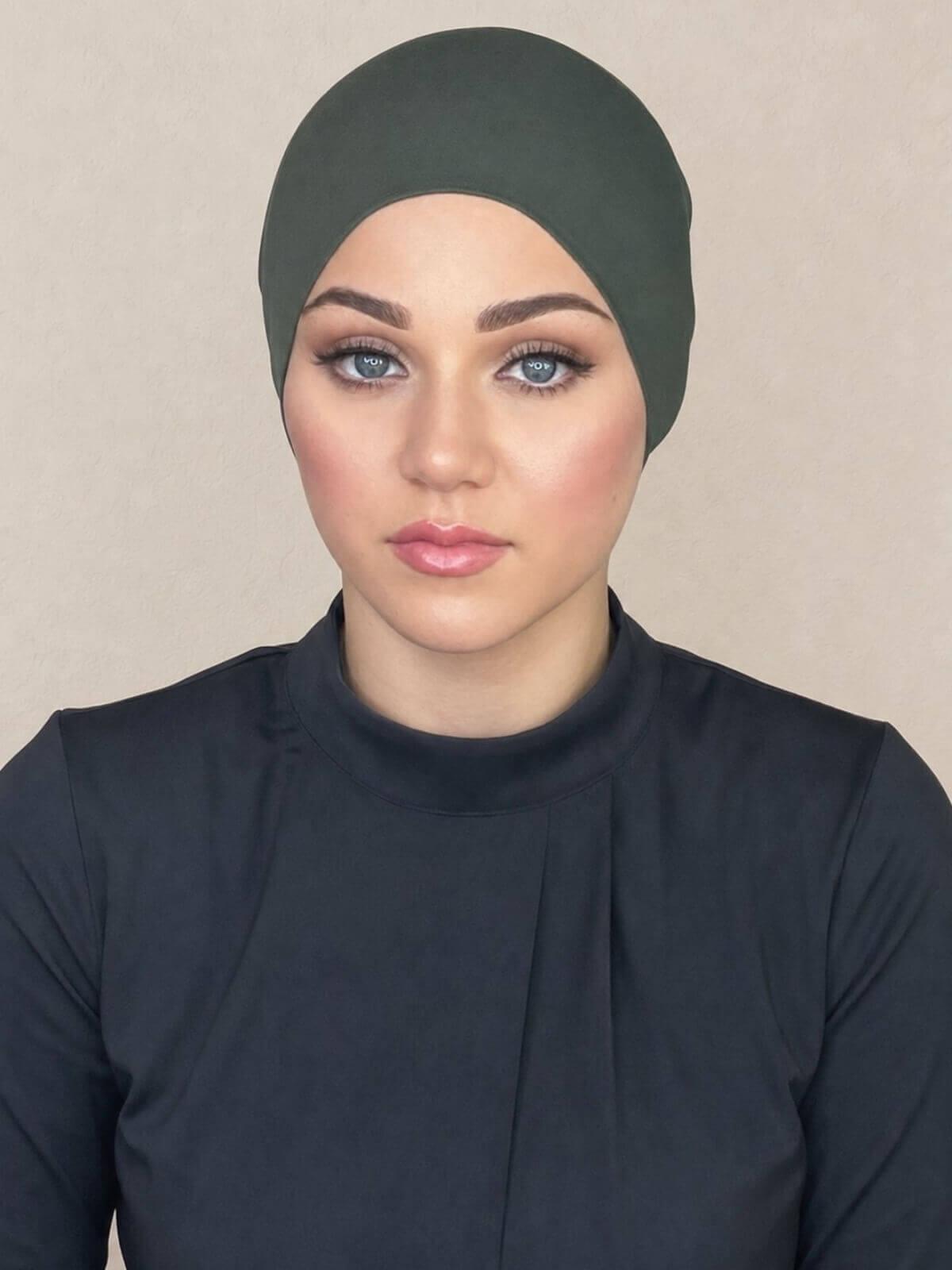 Premium Jersey UnderScarf-Army Green