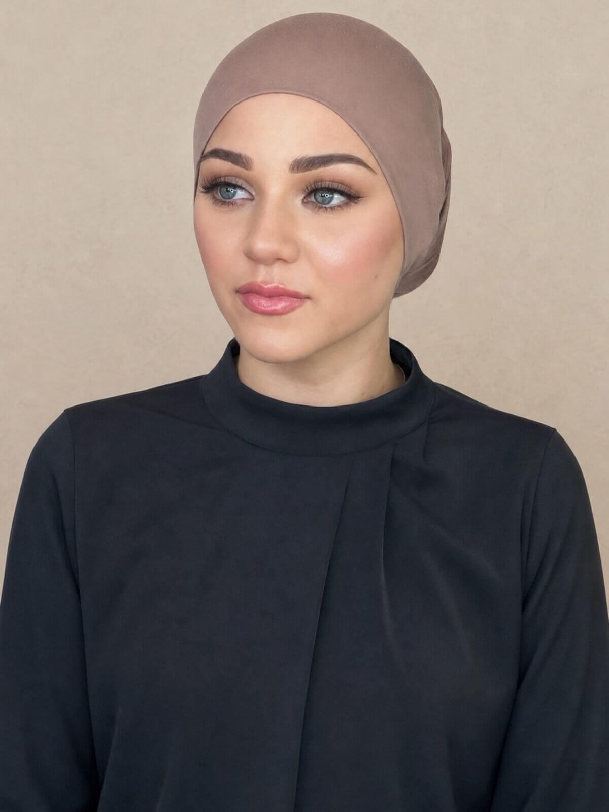 Premium Jersey UnderScarf-Pale Taupe