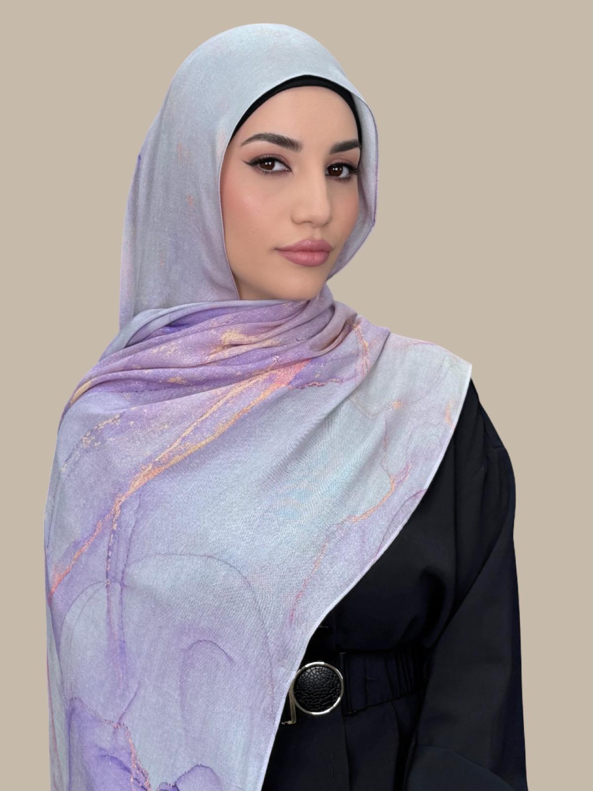 Print Modal Hijab-Lavanta Bay