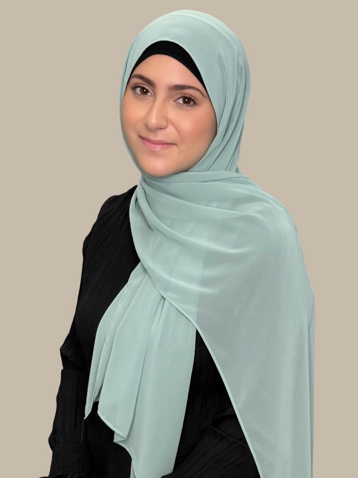 Modish Girl Luxury Chiffon Hijab-Meadow