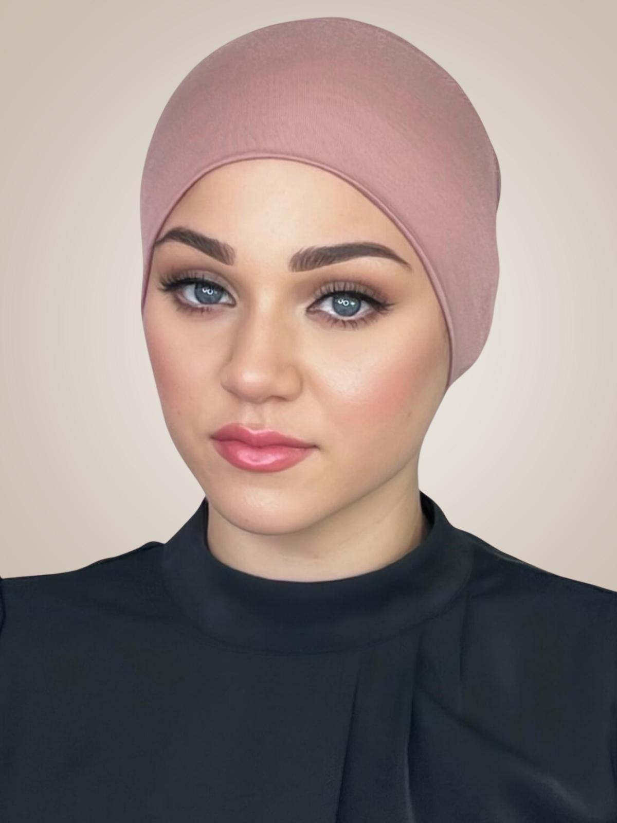 Premium Jersey Under scarf-Dusty Rose