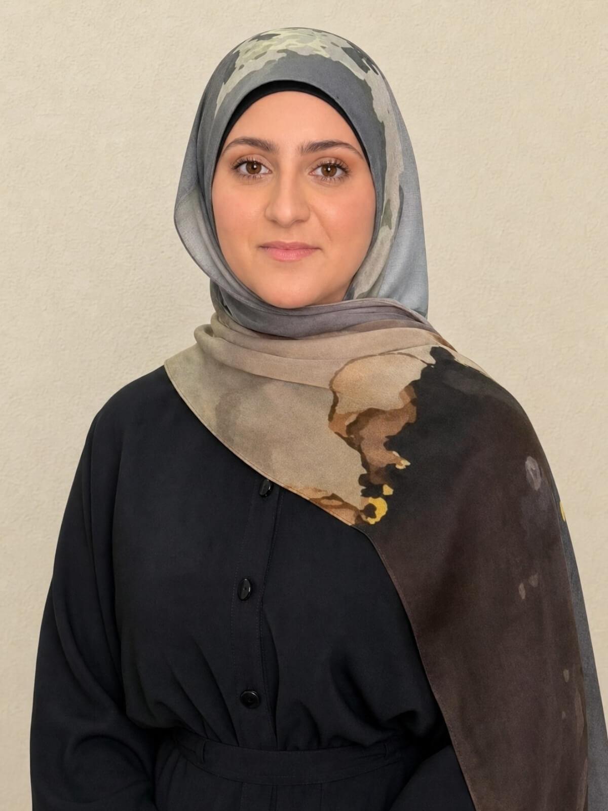 Modish Girl Print Modal Hijab-Beirut Bronze