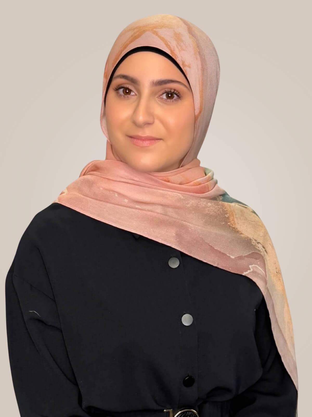Modish Girl Print Modal Hijab-Sedona Sage