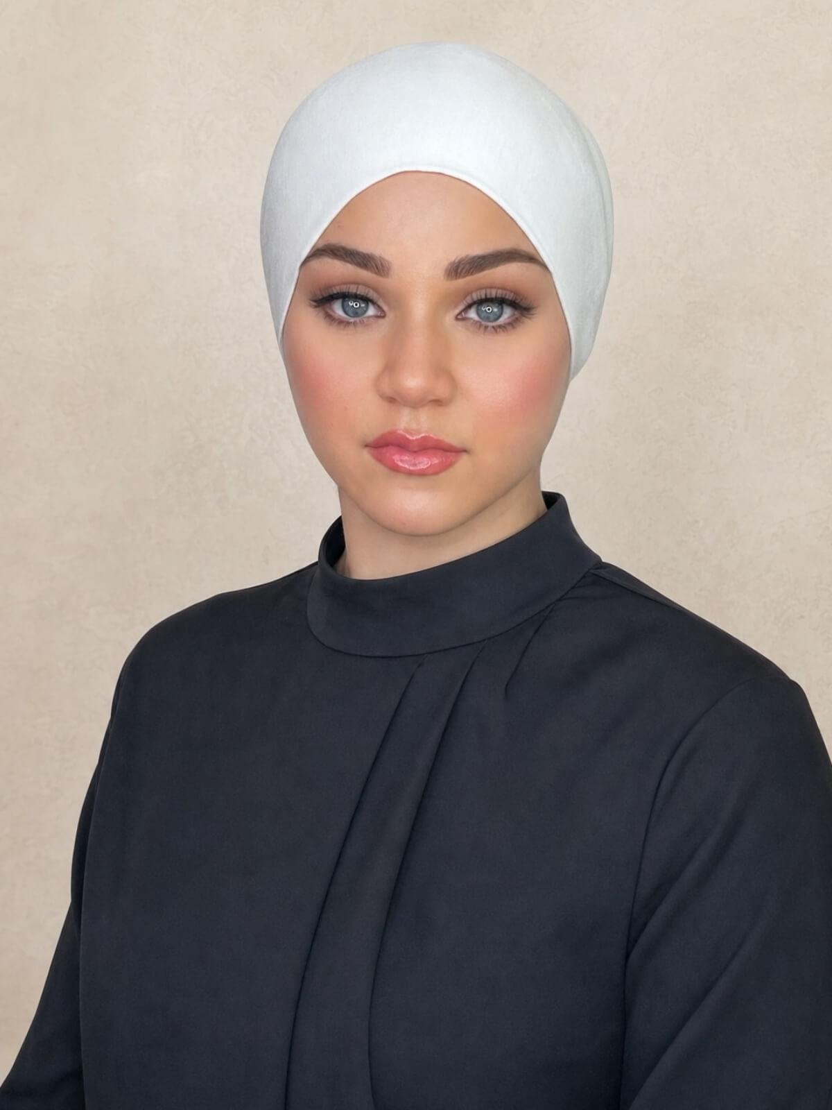 Tie Back UnderScarf-Off White